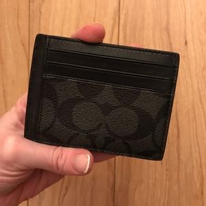Coach Card ID Holder Wallet